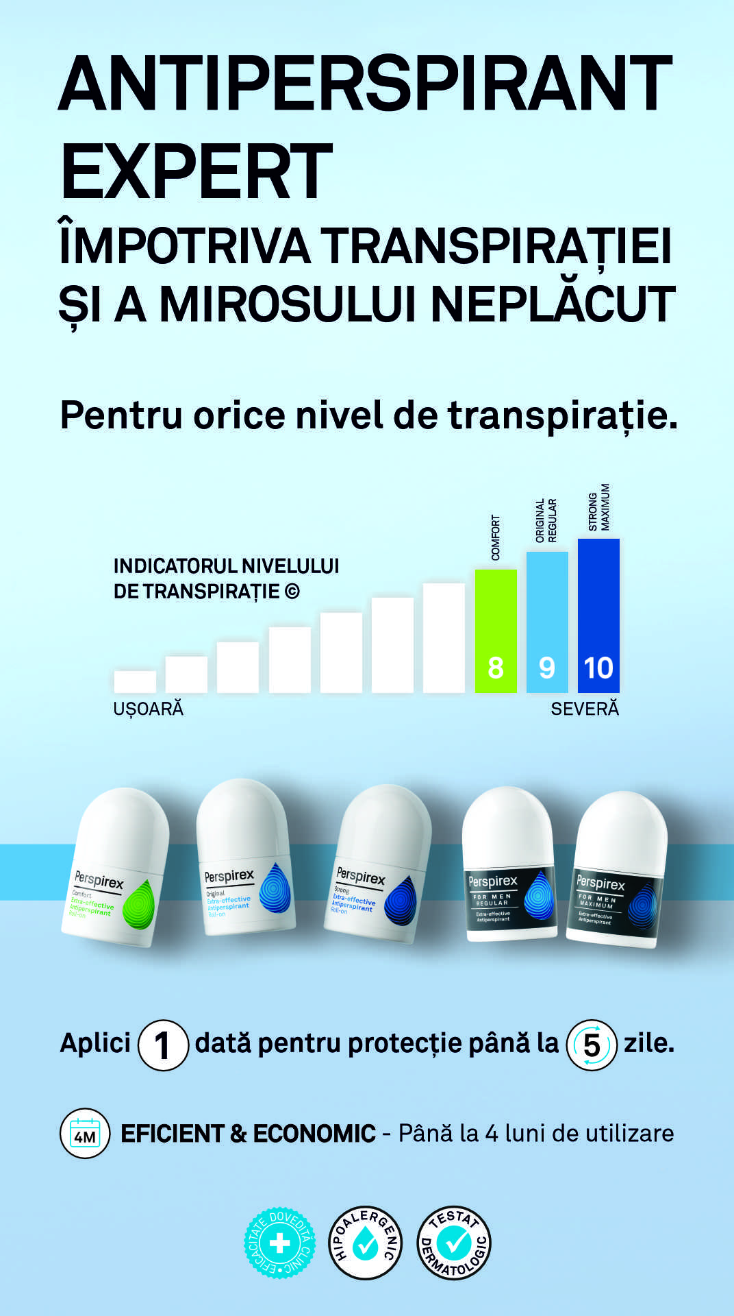 Perspirex România Facebook ad from Jun 15, 2026