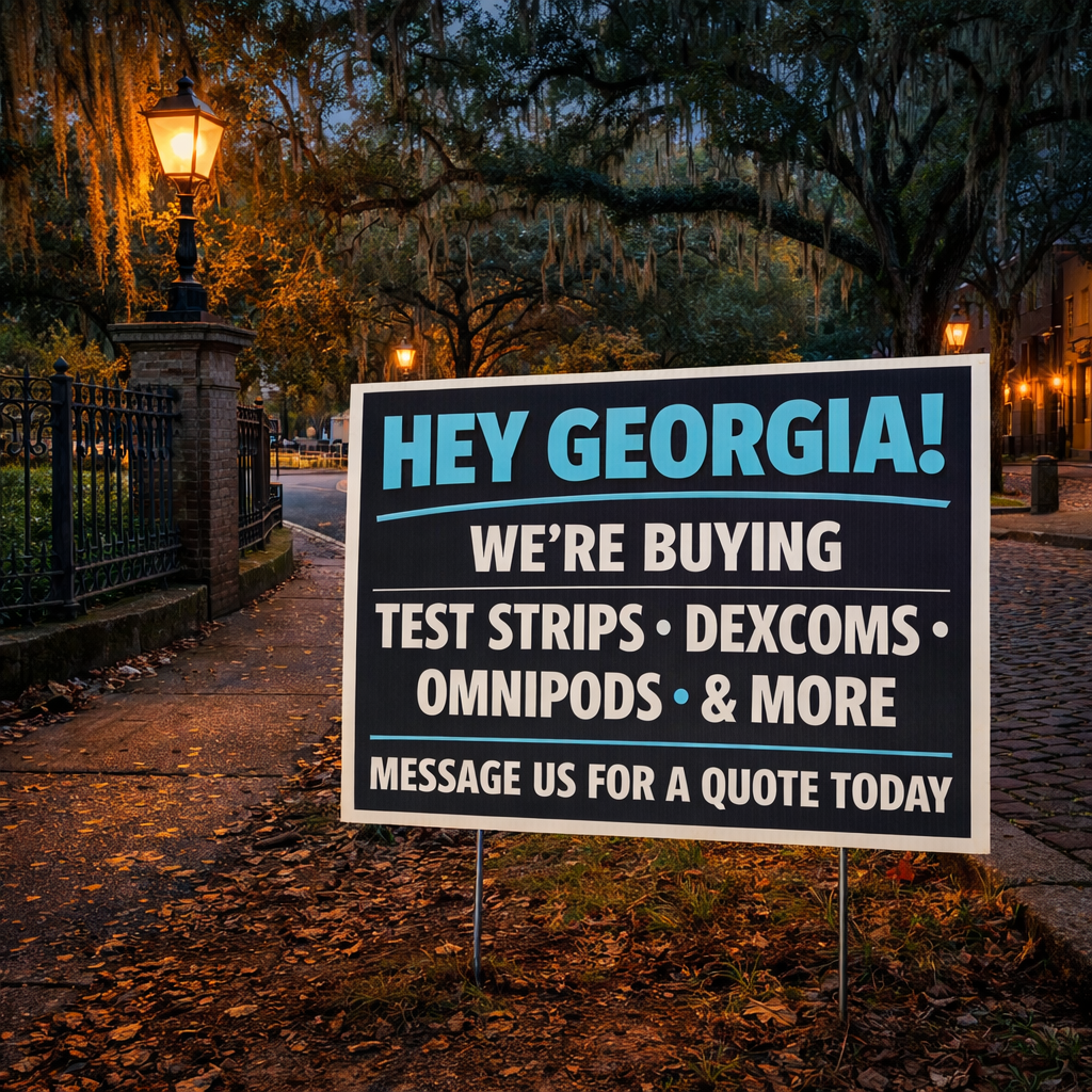 Georgia Test Strips Facebook ad