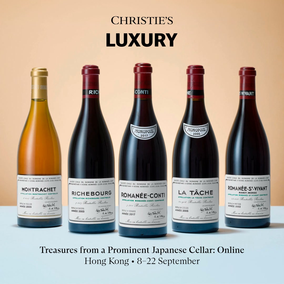Christie's Asia Facebook ad: Join our two online wine auctions_Hong Kong | 8 - 24…