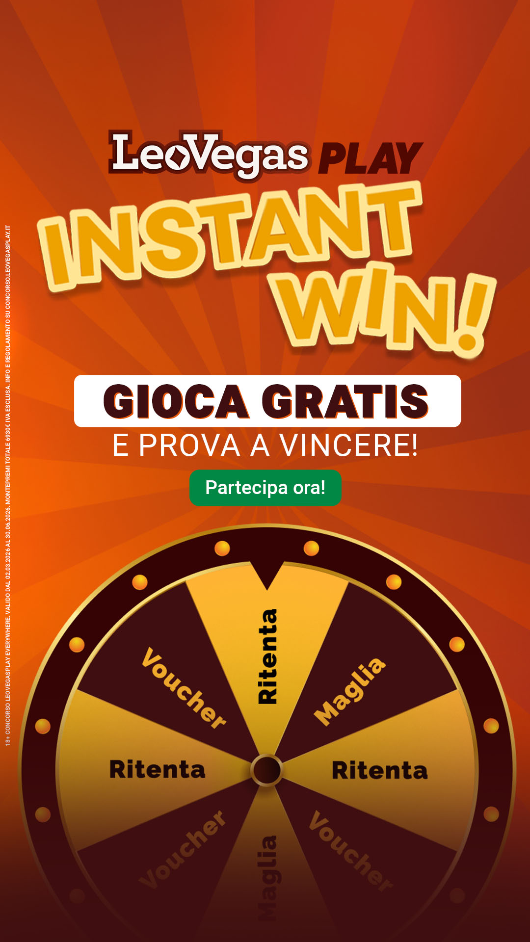 LeoVegas Play Facebook ad