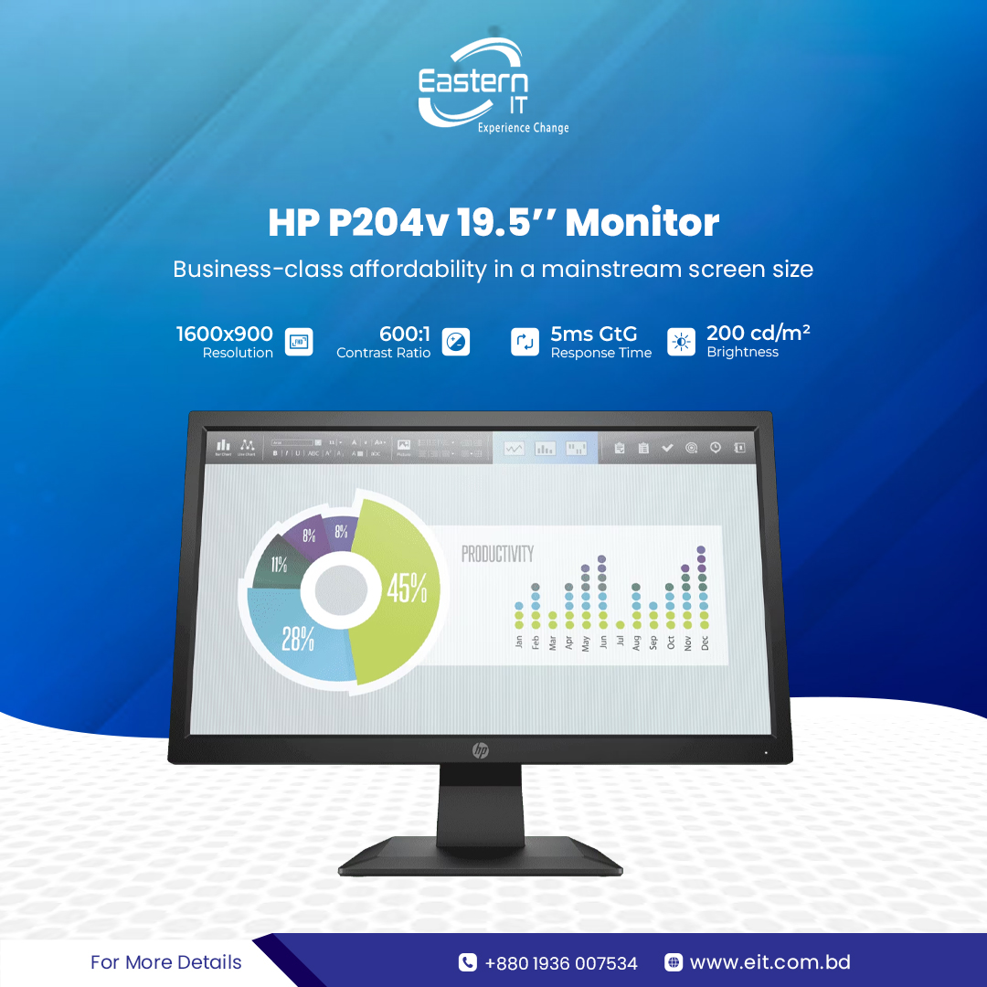 EASTERN IT Facebook ad: HP ও Dell-এর সেরা ১০টি মনিটর। FHD ডিসপ্লে…