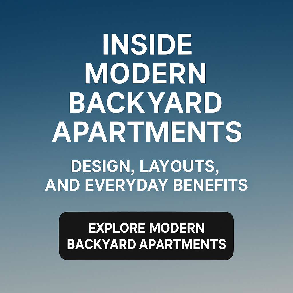 Consumer Information Hub Facebook ad: A Room-by-Room Look at Modern Backyard Apartments