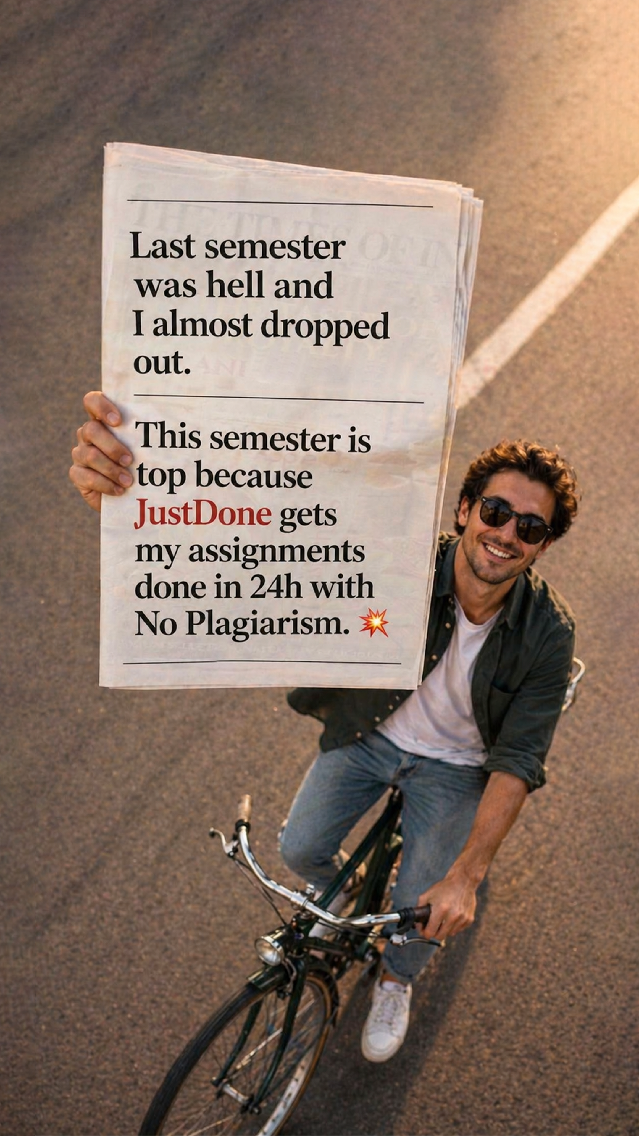 JustDone Facebook ad