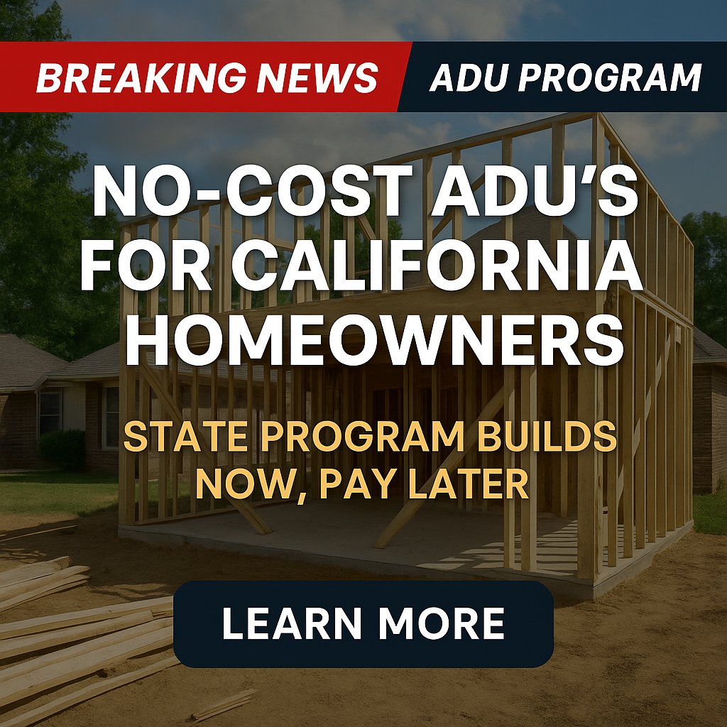 California ADU Program Facebook ad