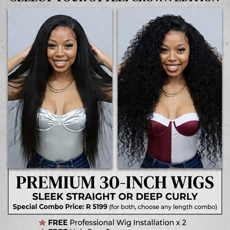 Kiss glamour hair Facebook ad: Chat with us