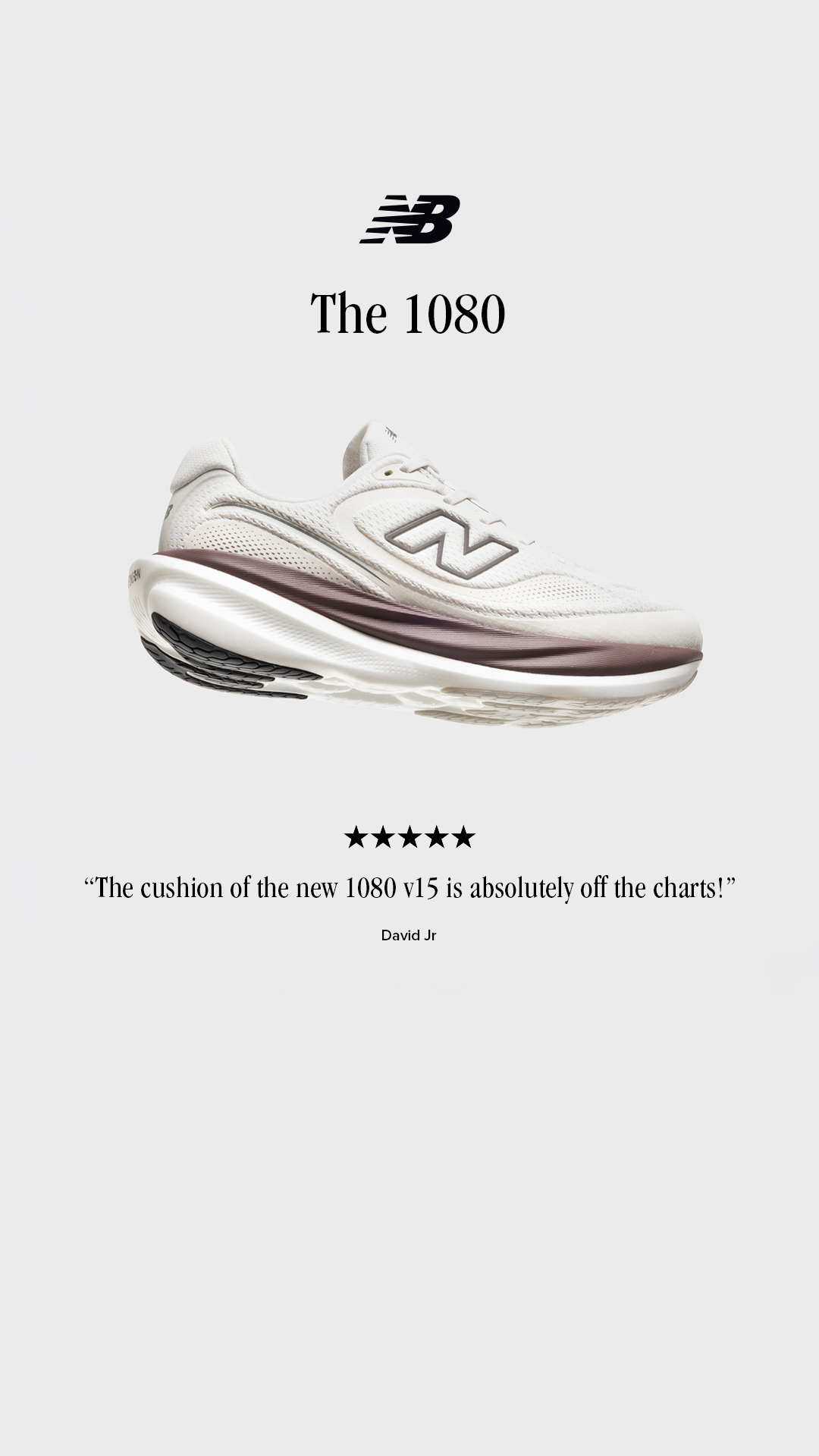 New Balance Facebook ad