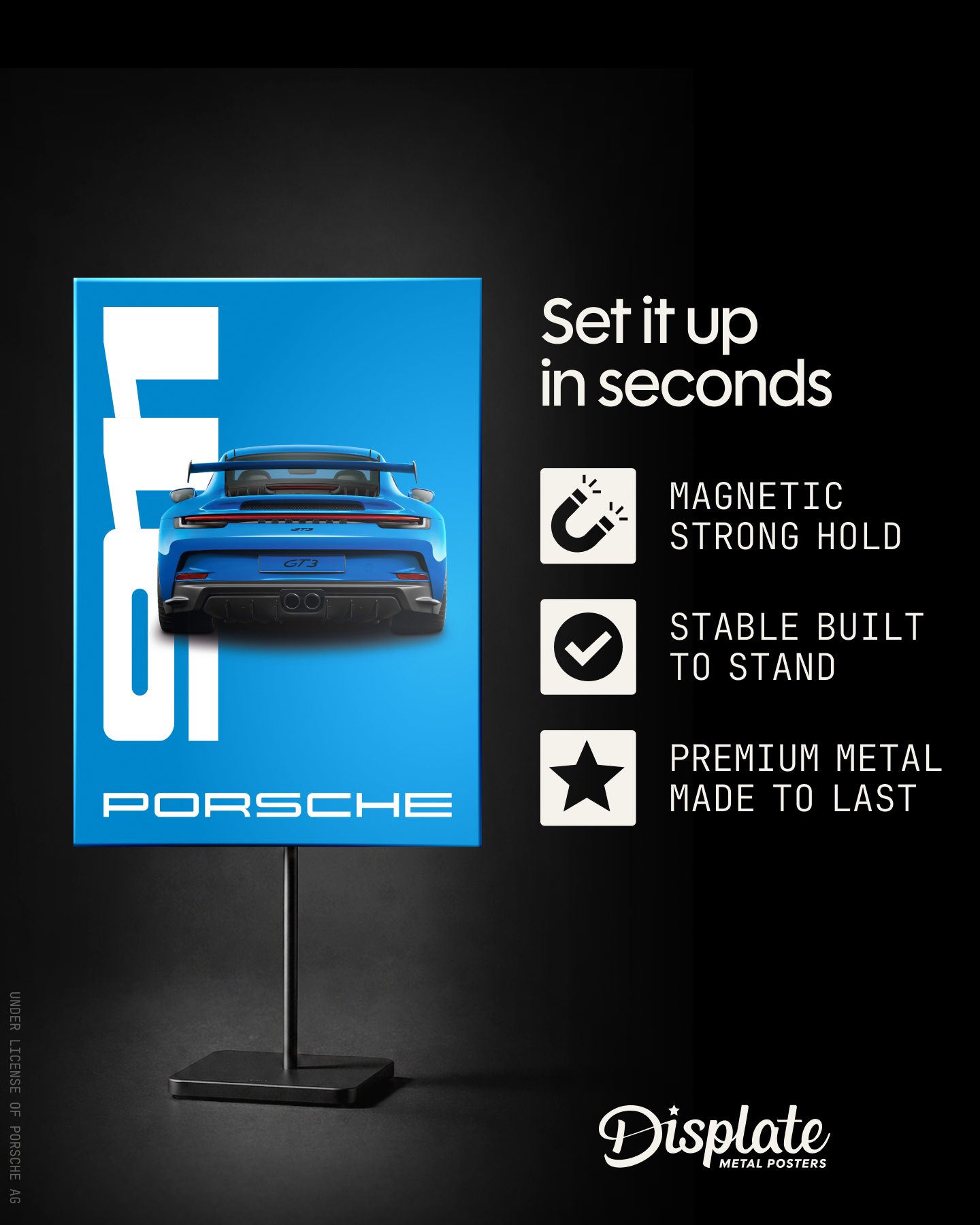 Displate Facebook ad