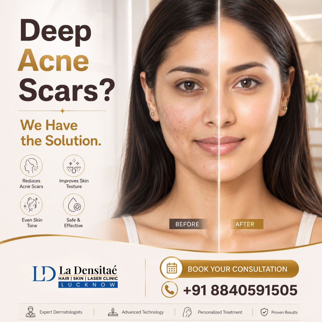 La Densitae Hair Transplant and Skin Clinic Lucknow Facebook ad