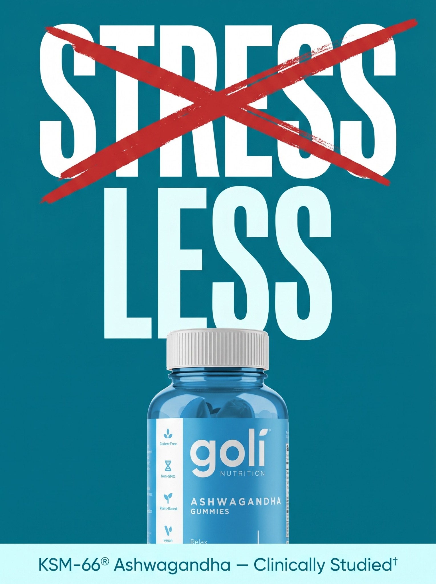 Goli Facebook ad: OVER 60% OFF + 100% FREE Shipping