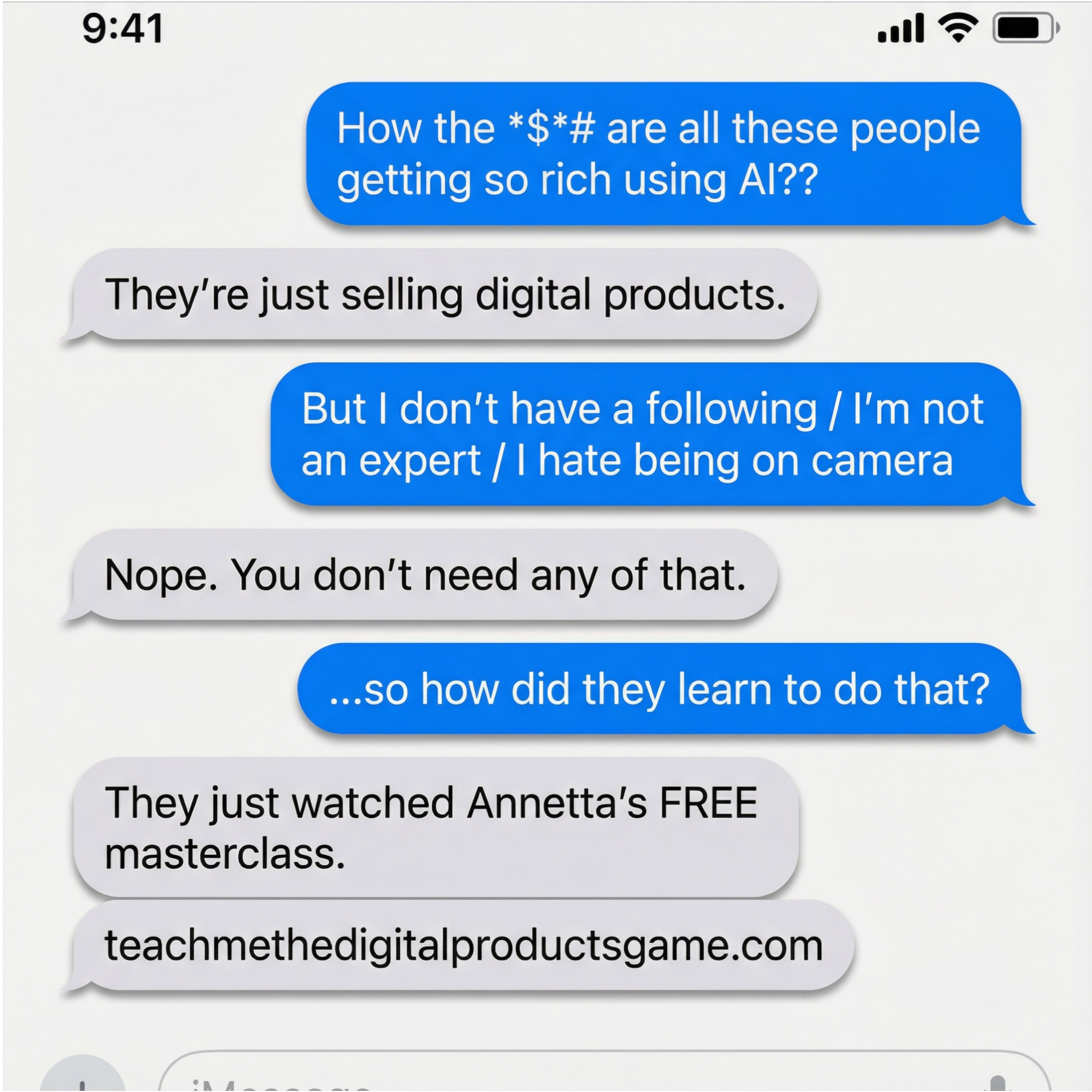 Annetta Powell Facebook ad