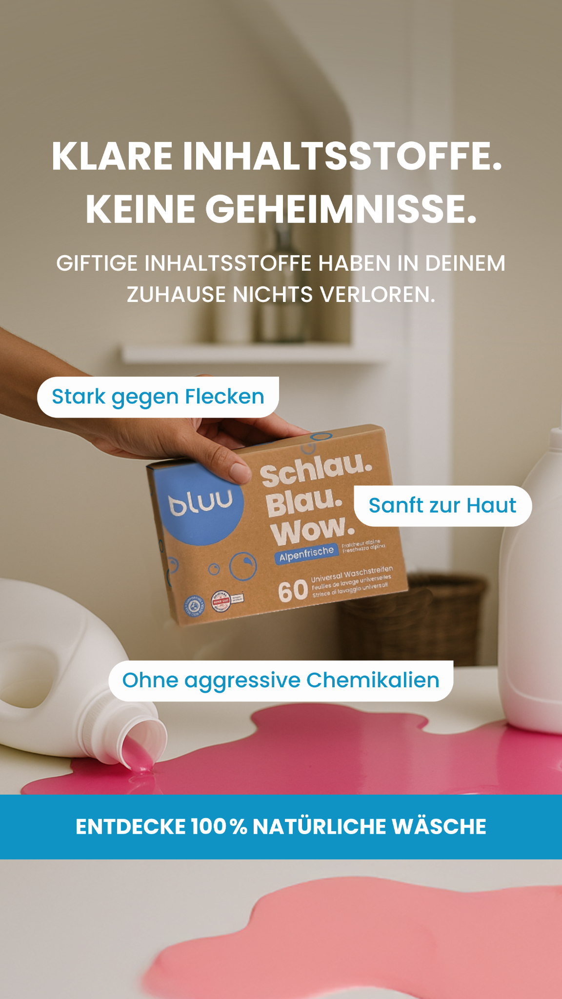 bluu Facebook ad