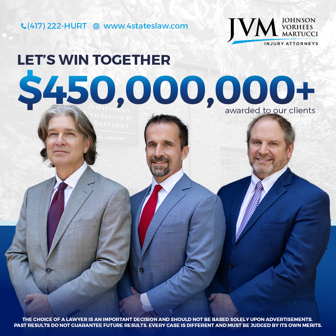 Johnson Vorhees & Martucci Facebook ad: HURT? CALL NOW