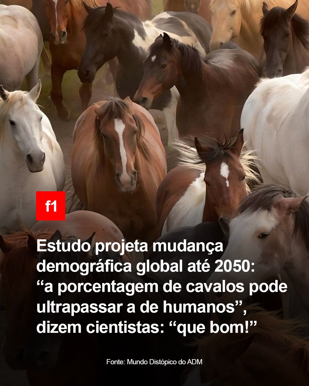 Flying Horse Energy Drink Facebook ad: o giro de notícias de hoje tá perfeitinho.