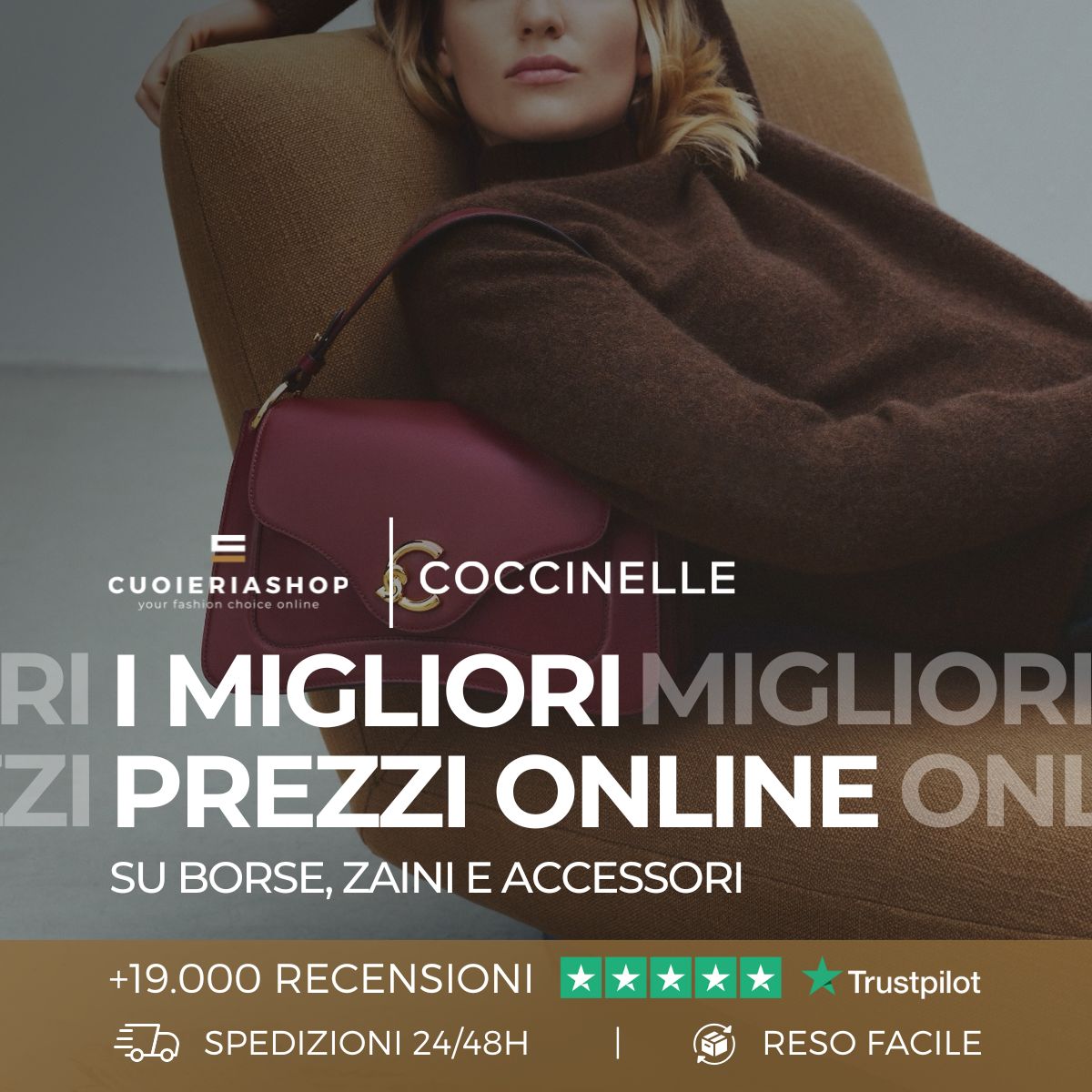Cuoieriashop.com Facebook ad