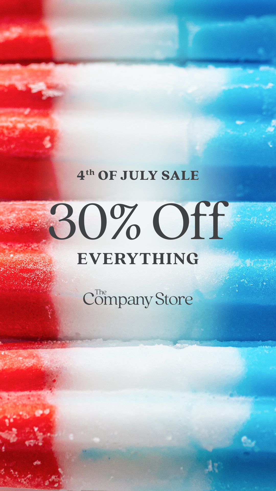 The Company Store Facebook ad
