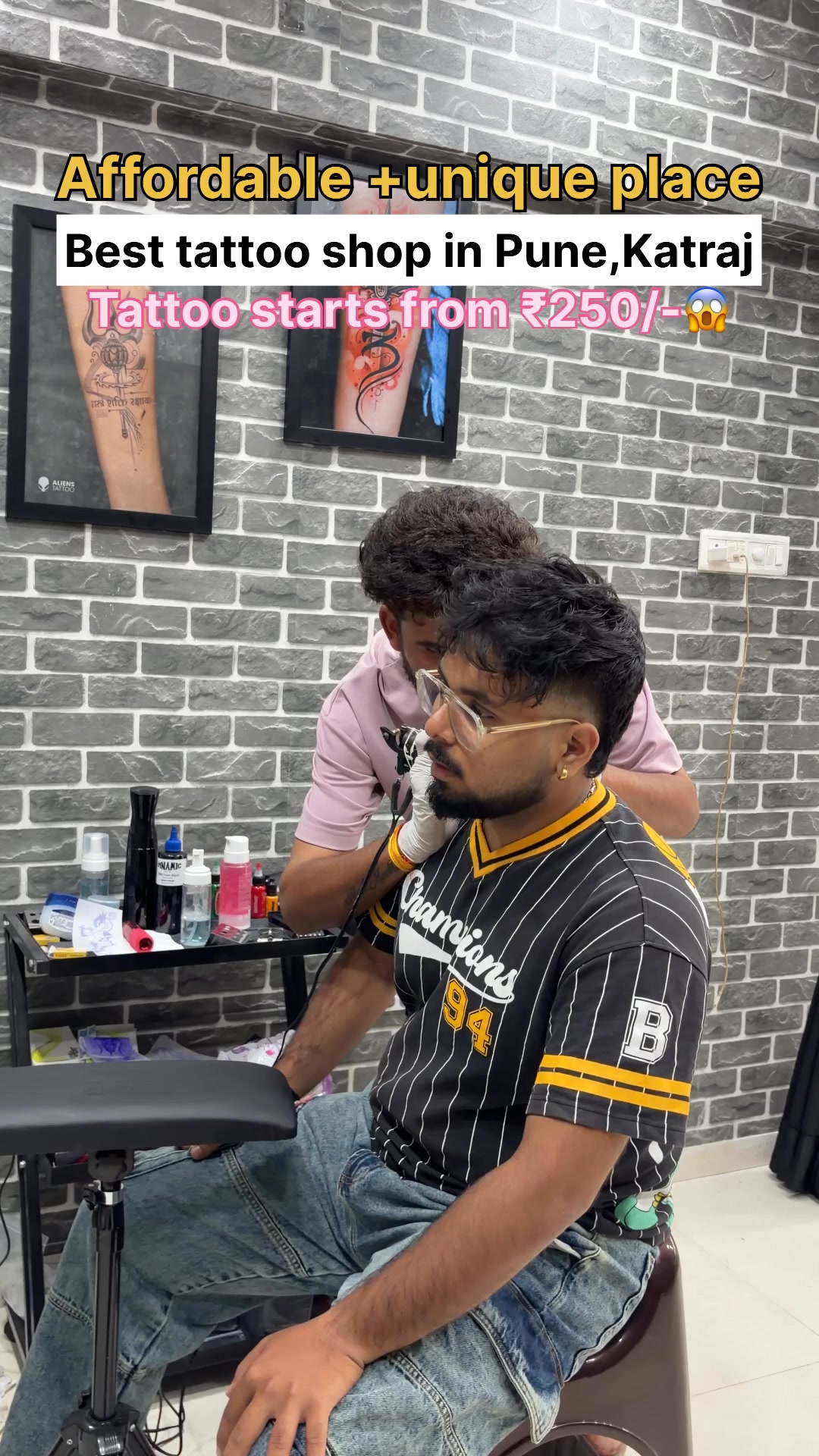 Zeroonetattoopune Facebook ad: Chat with us