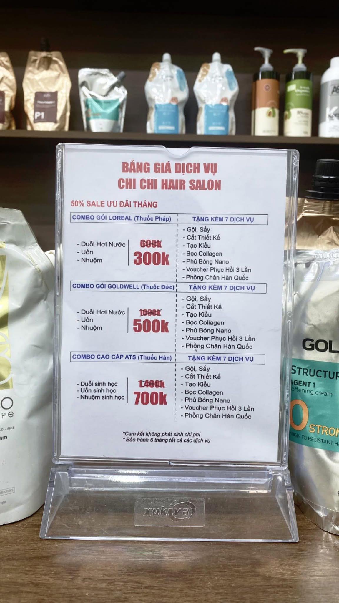 CHI CHI Hair Salon - 122 Nguyễn Việt Hồng,Ninh Kiều,Cần Thơ Facebook ad
