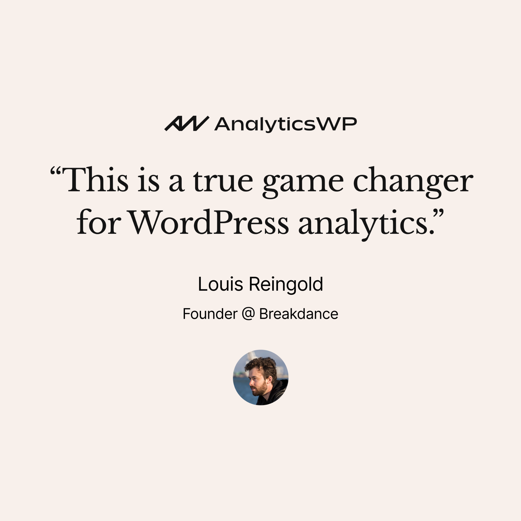 Analytics WP Facebook ad
