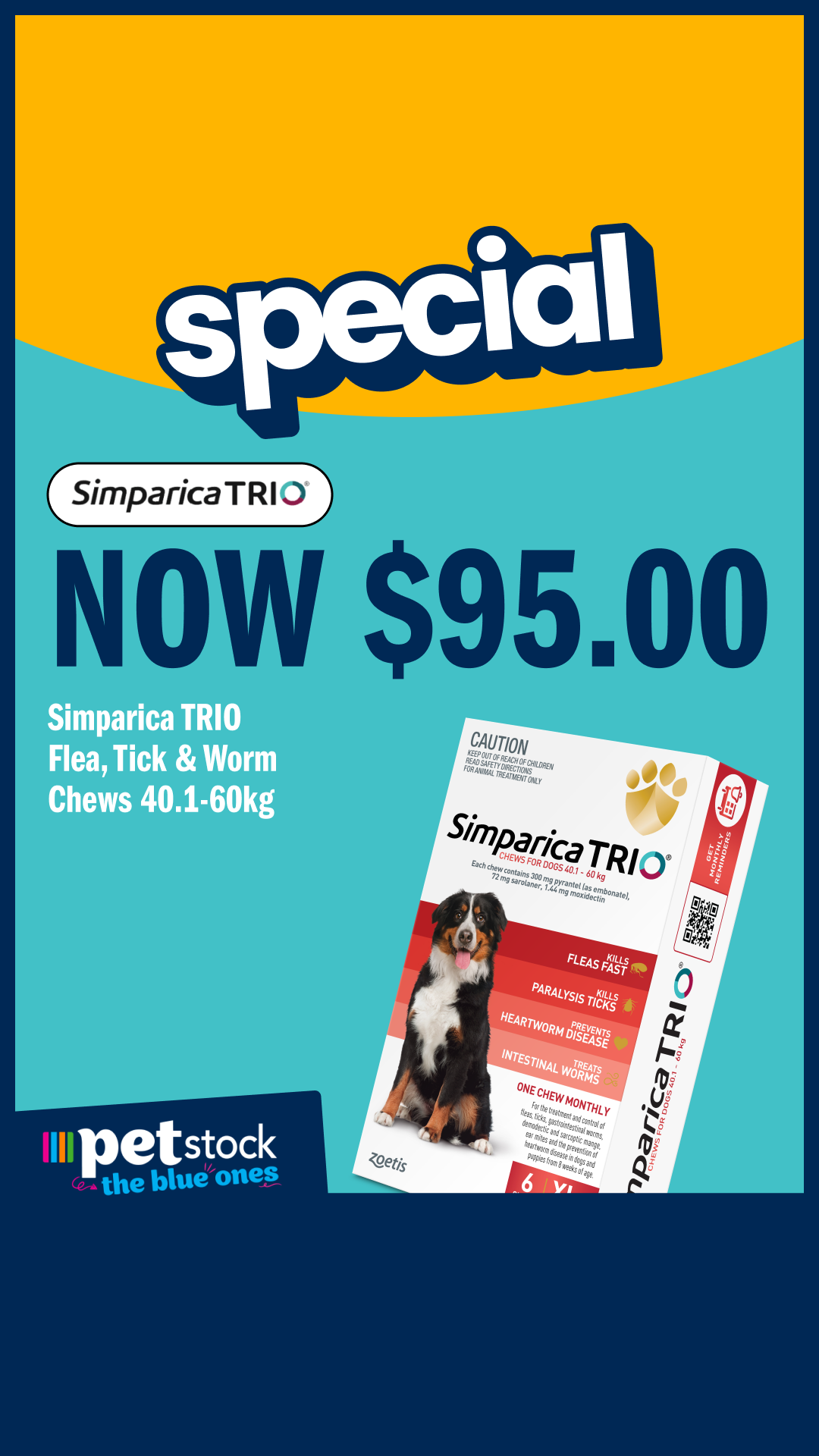 Petstock Facebook ad