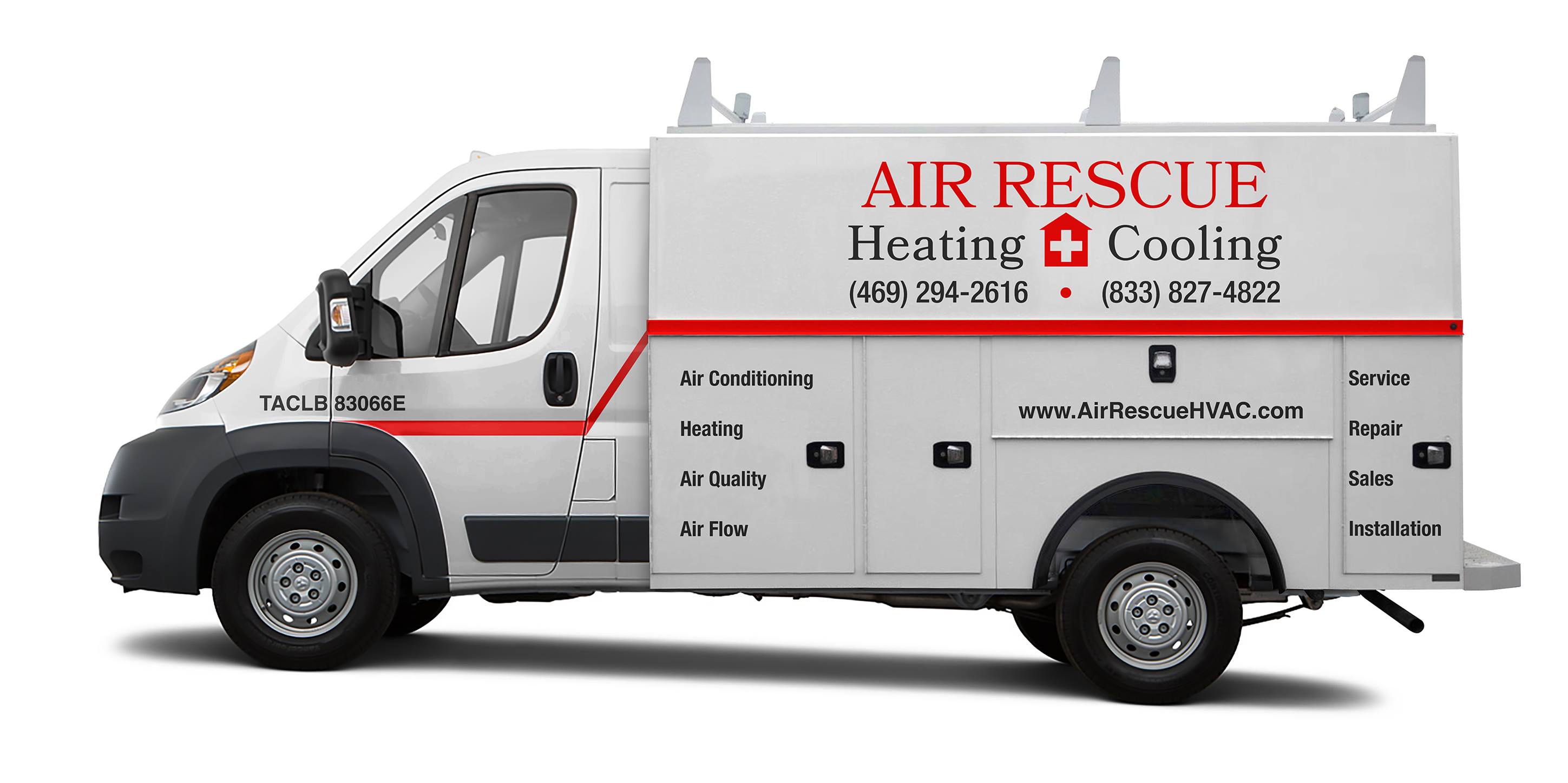 Air Rescue Heating and Cooling Facebook ad: Call Today for any A/C maintenance or repair…