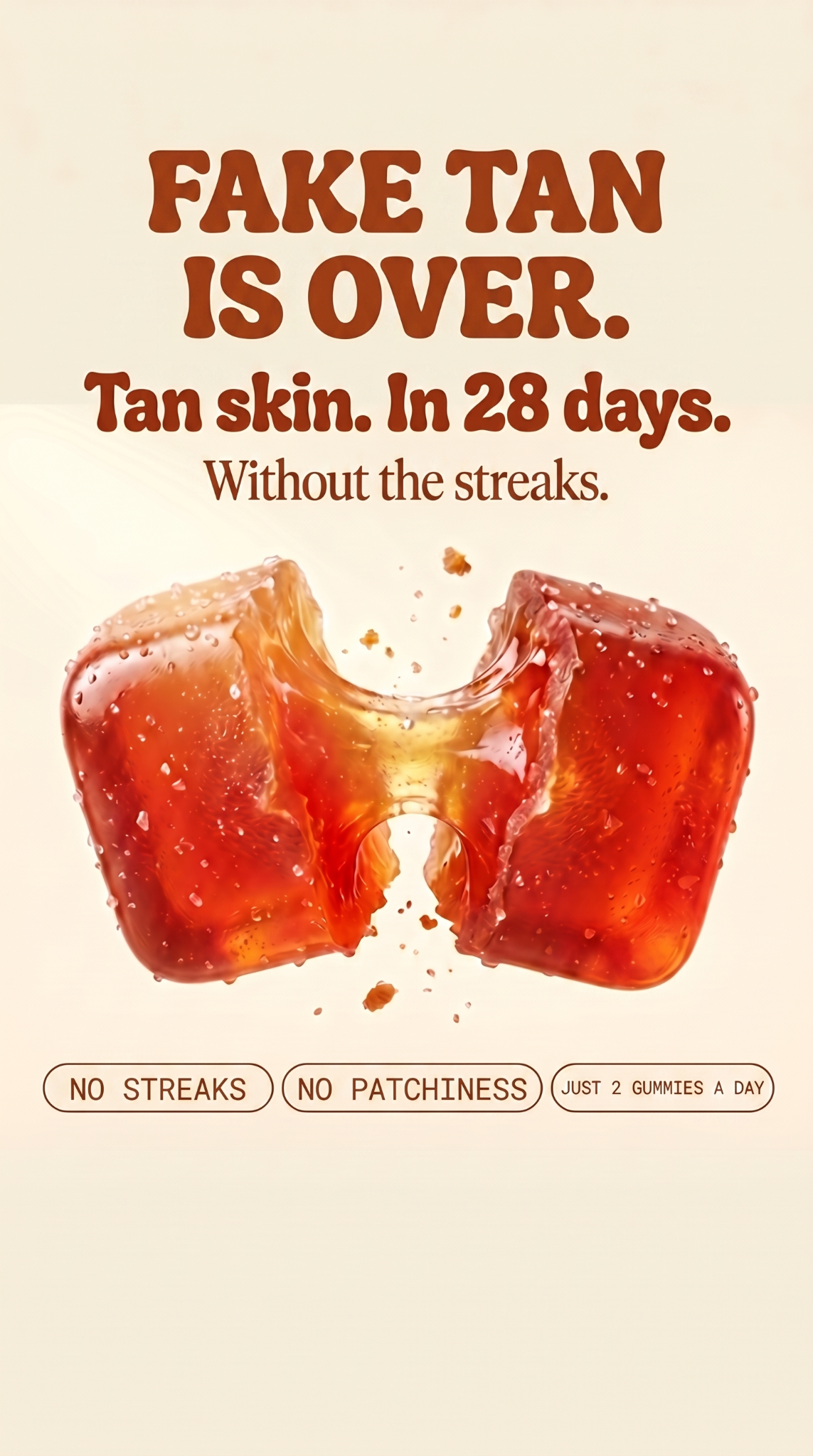 Glow Gummies Facebook ad