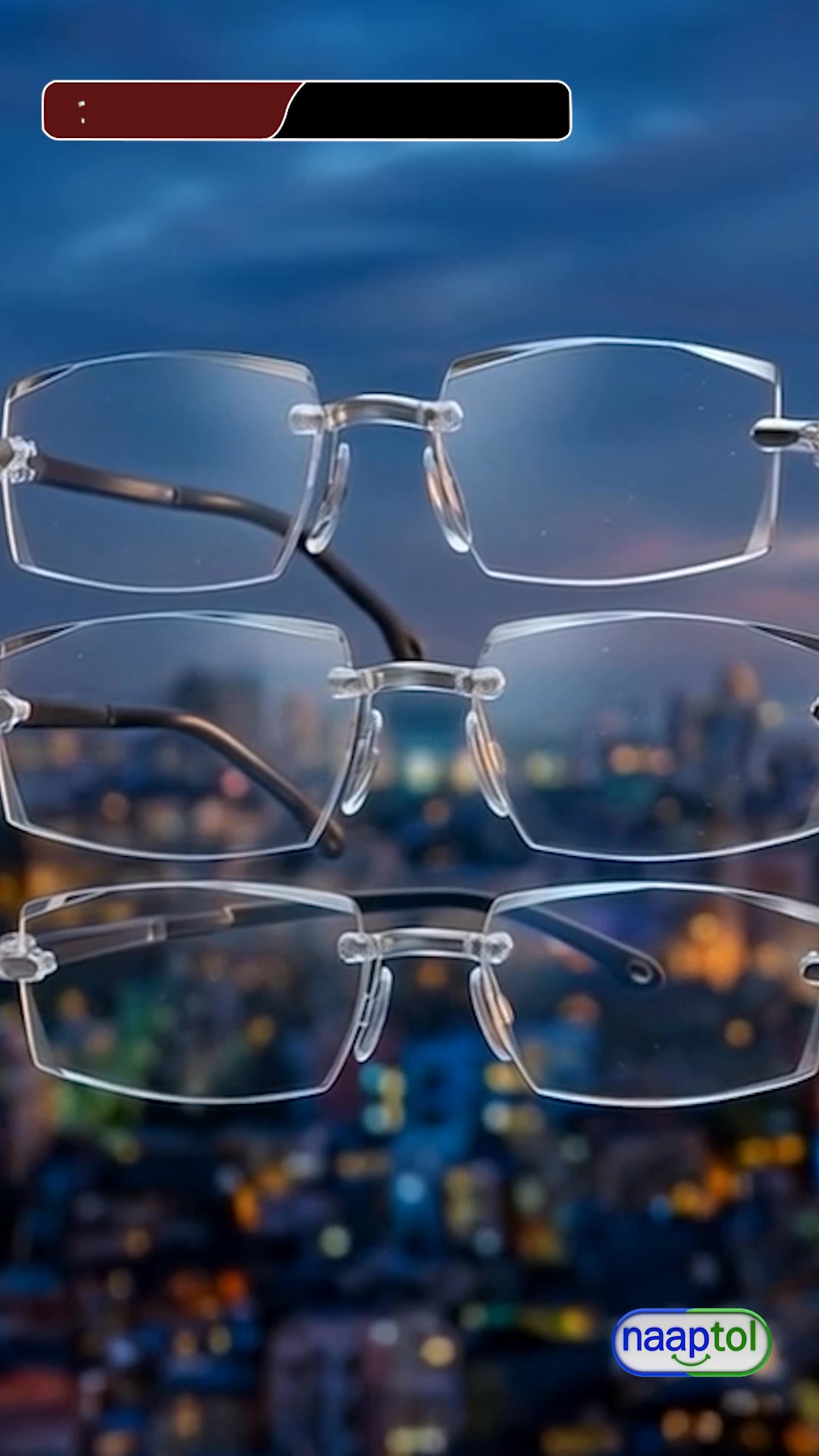 Apparel & Accessories Facebook ad: Mobile Power Reading Glasses
