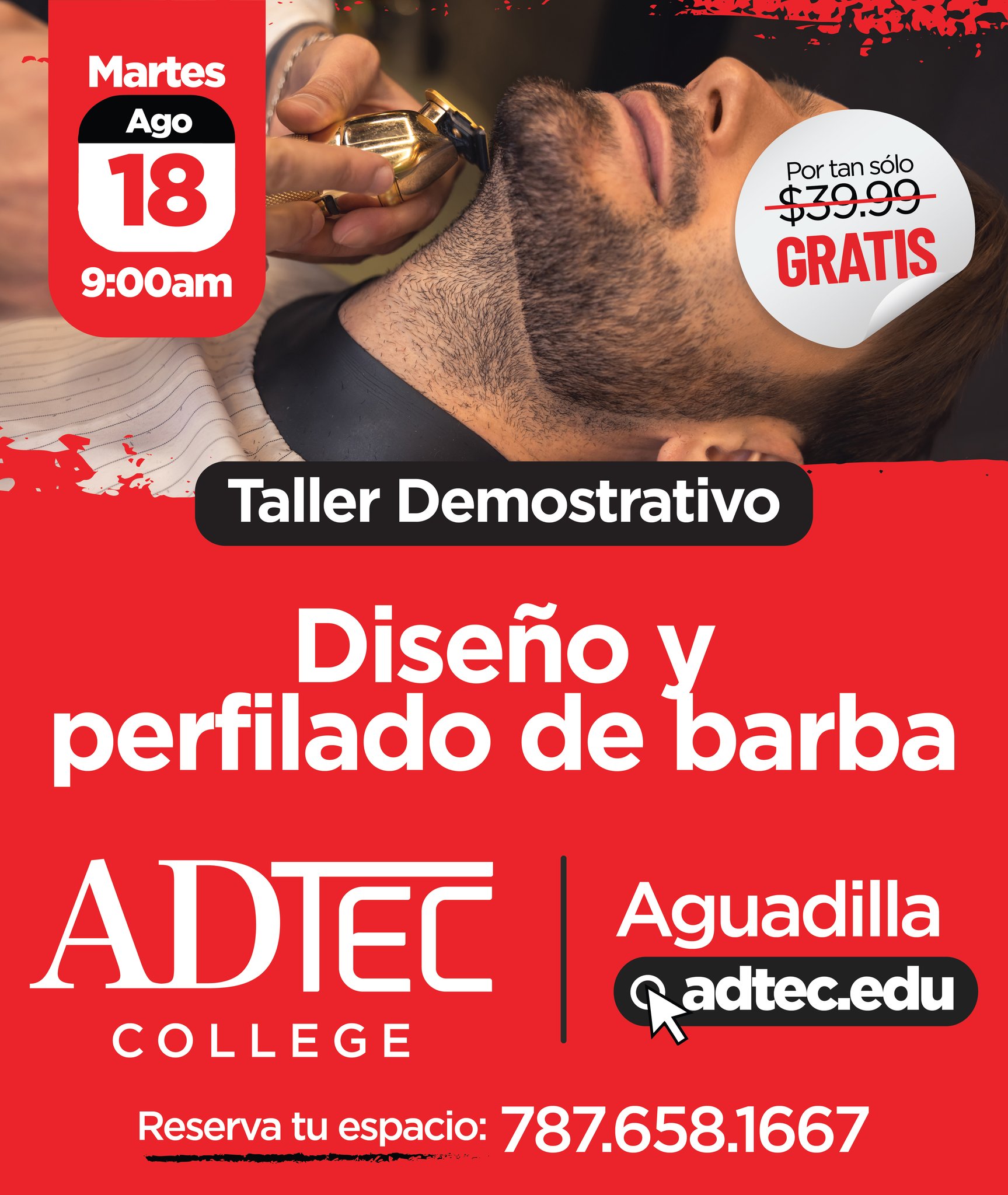 Adtec College Facebook ad