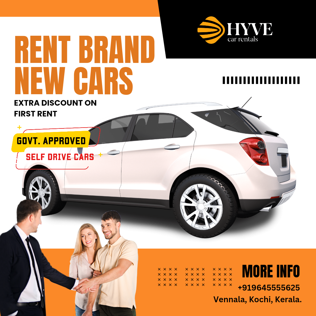 Hyve Car Rental - Rent A Car Kerala Facebook ad from Feb 5, 2026