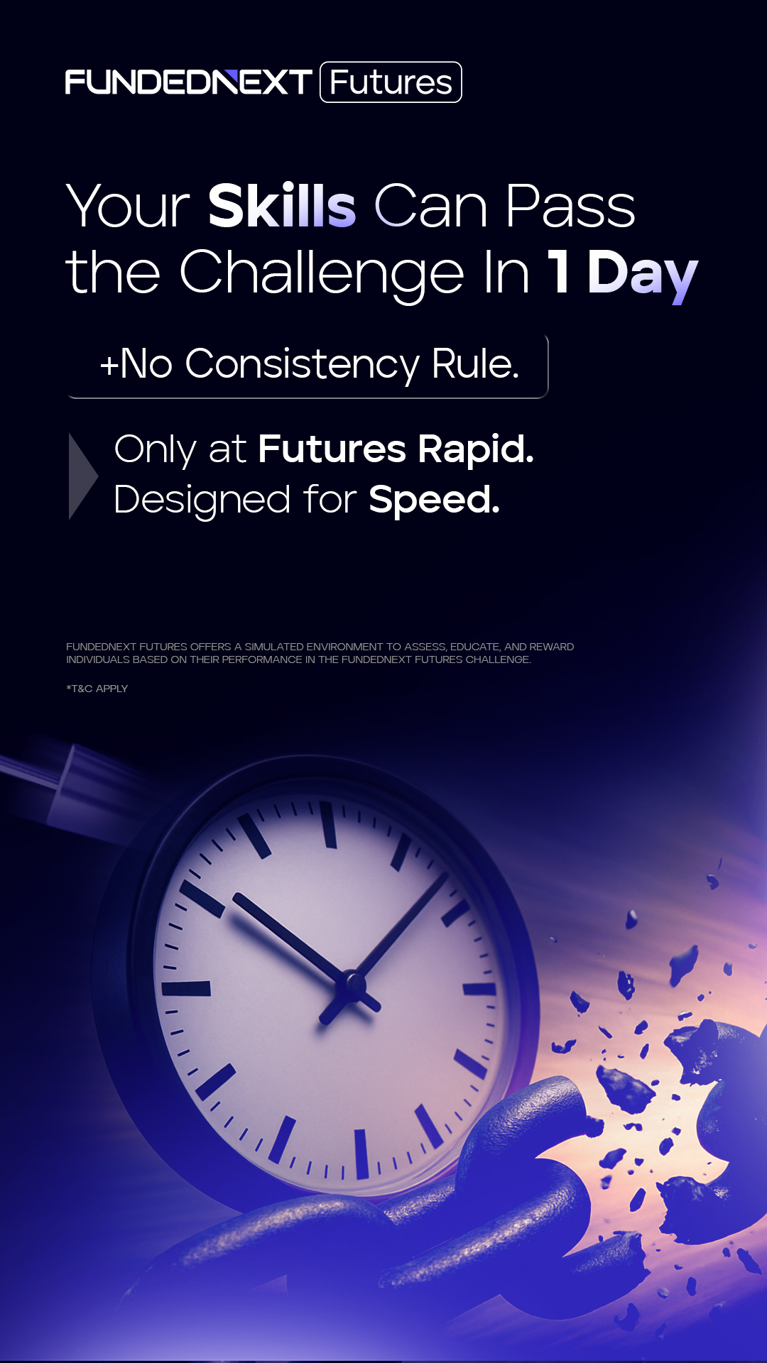 FundedNext Futures Facebook ad