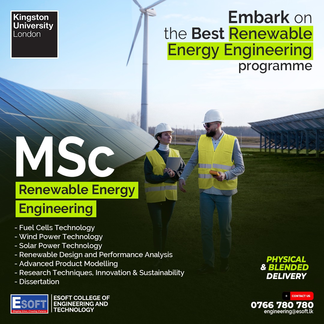 Esoft College of Engineering and Technology Facebook ad: Master your career with 𝗴𝗹𝗼𝗯𝗮𝗹𝗹𝘆…