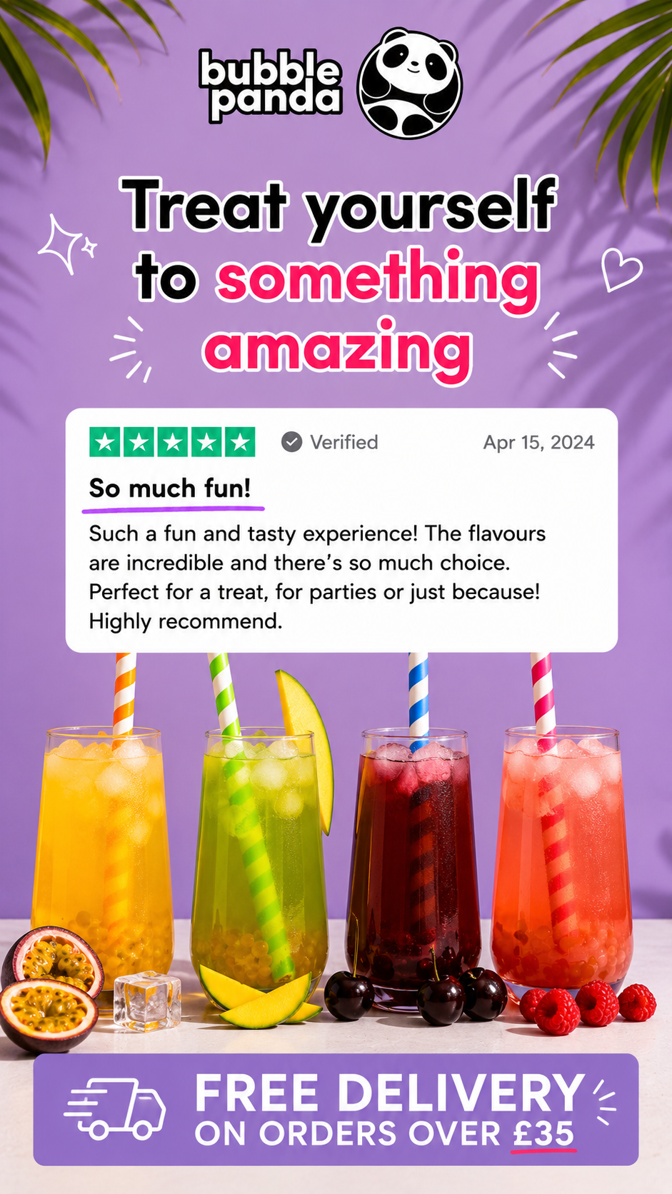Bubble Panda Facebook ad