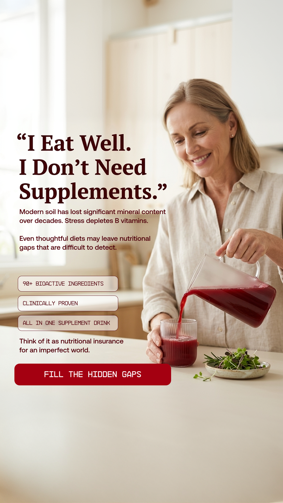 IM8 Health Facebook ad