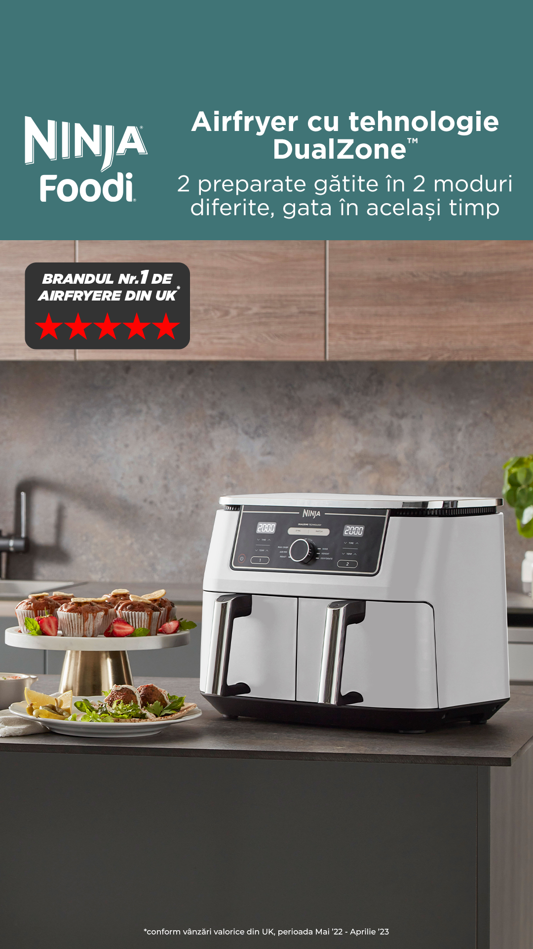 Ninja Kitchen Romania ad creative