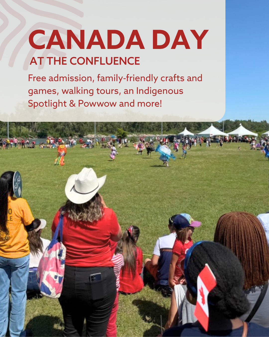 The Confluence Historic Site & Parkland Facebook ad: Canada Day in Calgary 2026