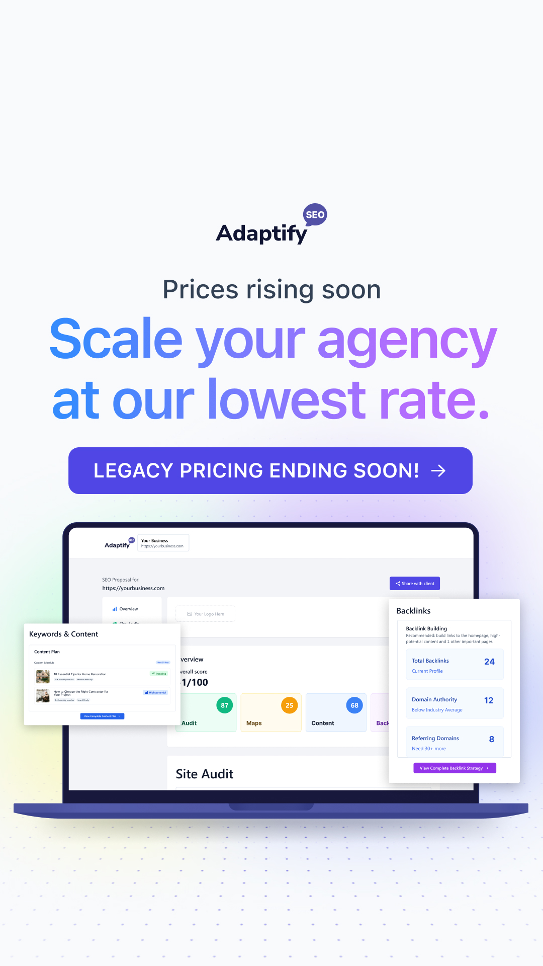 Adaptify Facebook ad