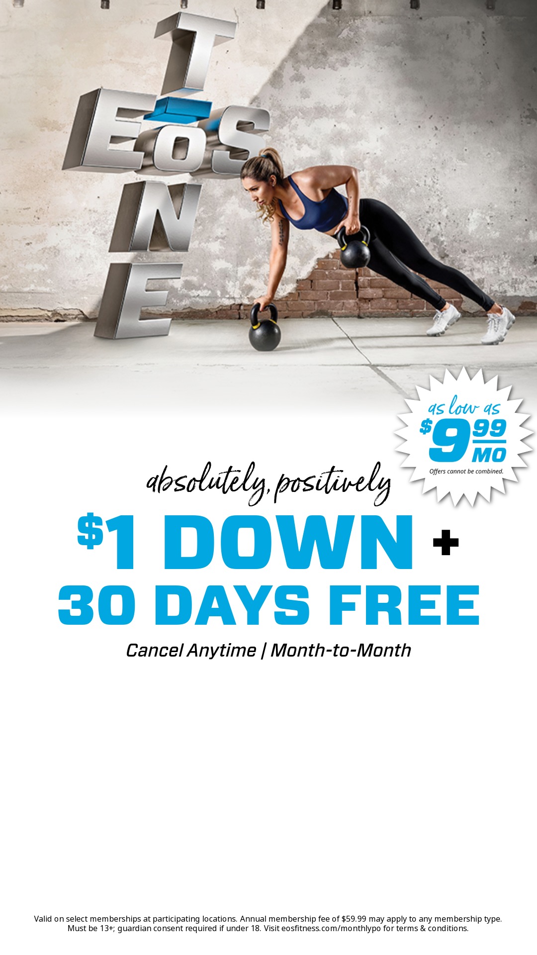EōS Fitness Facebook ad