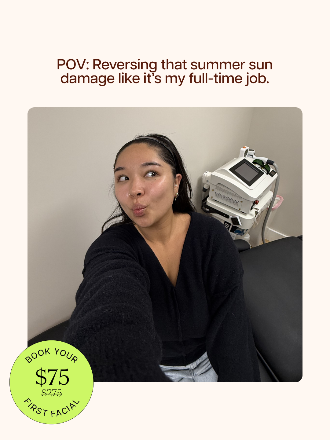 Skin Laundry Facebook ad