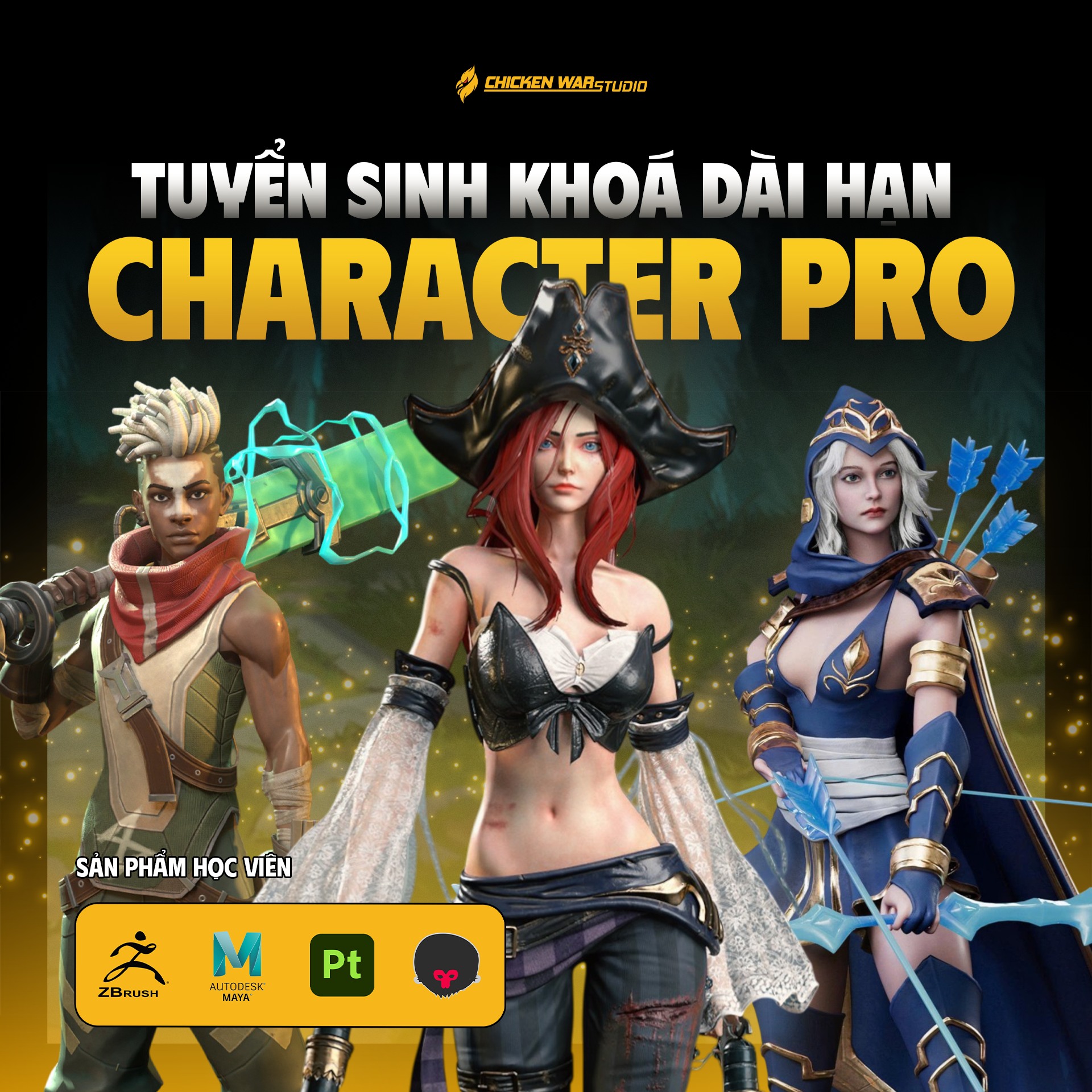Chicken War Studio Facebook ad