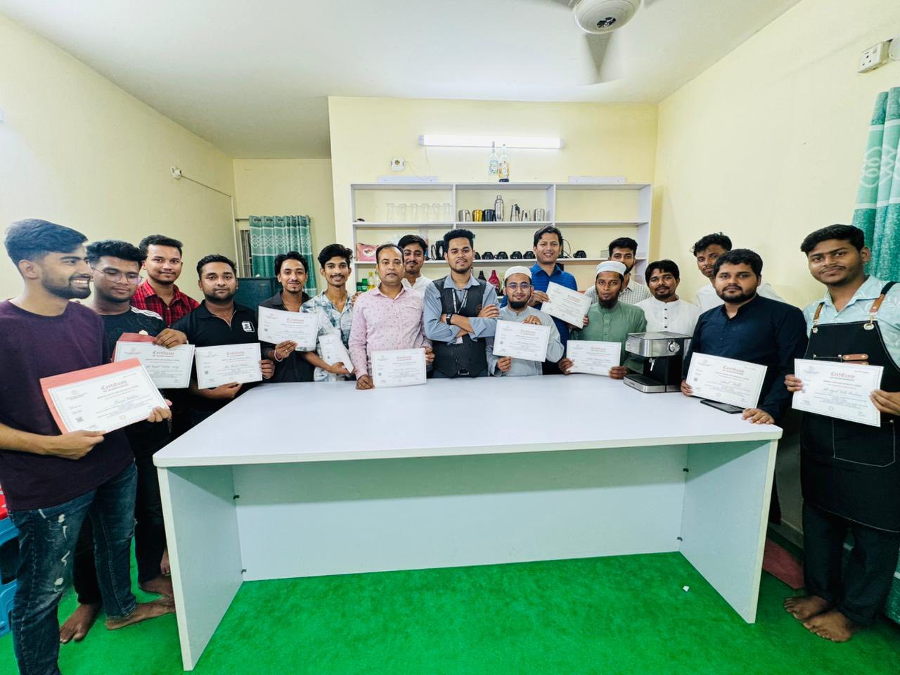 Skill Baking Cooking Training Institute-Feni Branch Facebook ad: ফেনিবাসীদের জন্য সুখবর বারিস্তা-কফি অ্যান্ড বেভারেজ মেকিং…