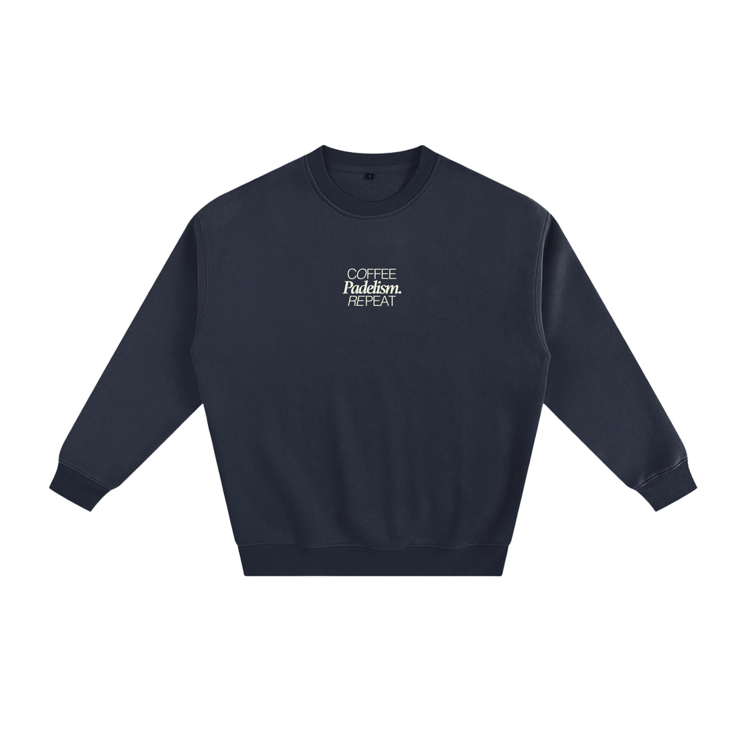 Padelism Facebook ad: Shop our sweatshirts - heavyweight cotton, relaxed fits…
