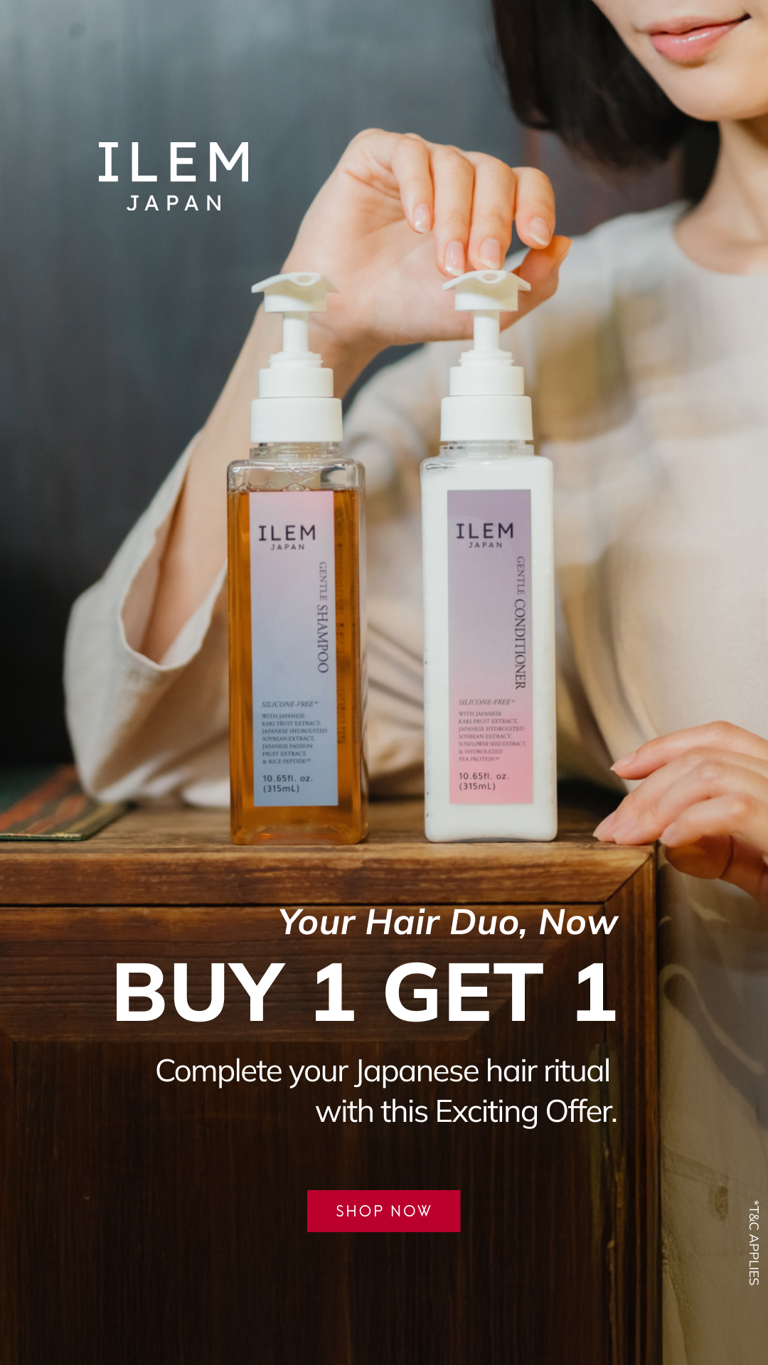 ILEM JAPAN Facebook ad from Jan 7, 2026
