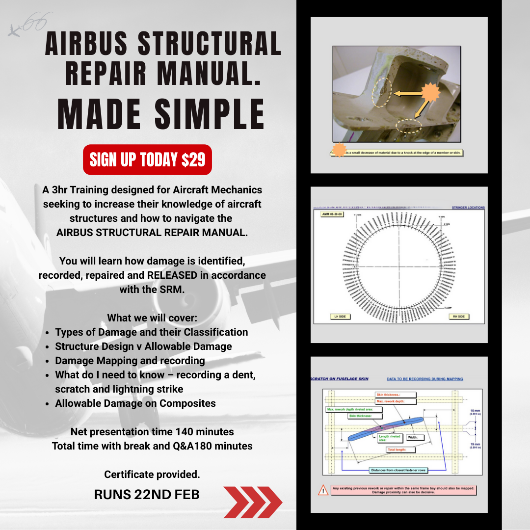 Part 66 Consultants Facebook ad: A 3hr Training designed for Aircraft Mechanics seeking…