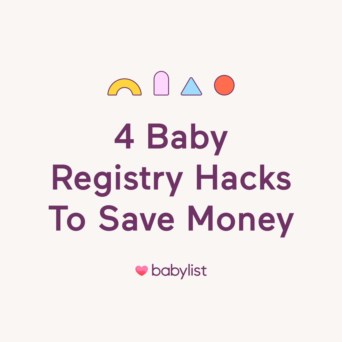 Babylist Facebook ad