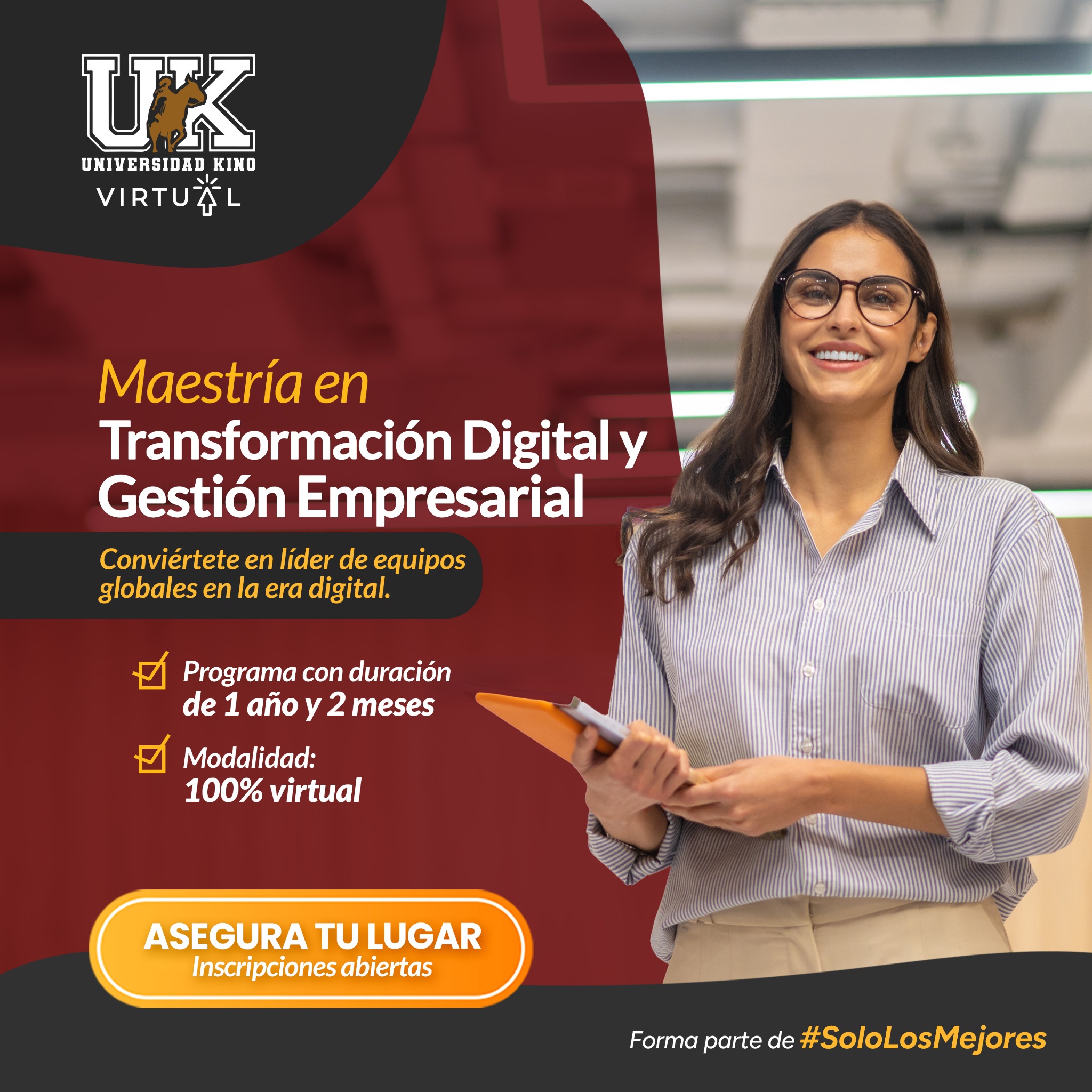 Universidad Kino Facebook ad: ¡Asegura tu lugar hoy!