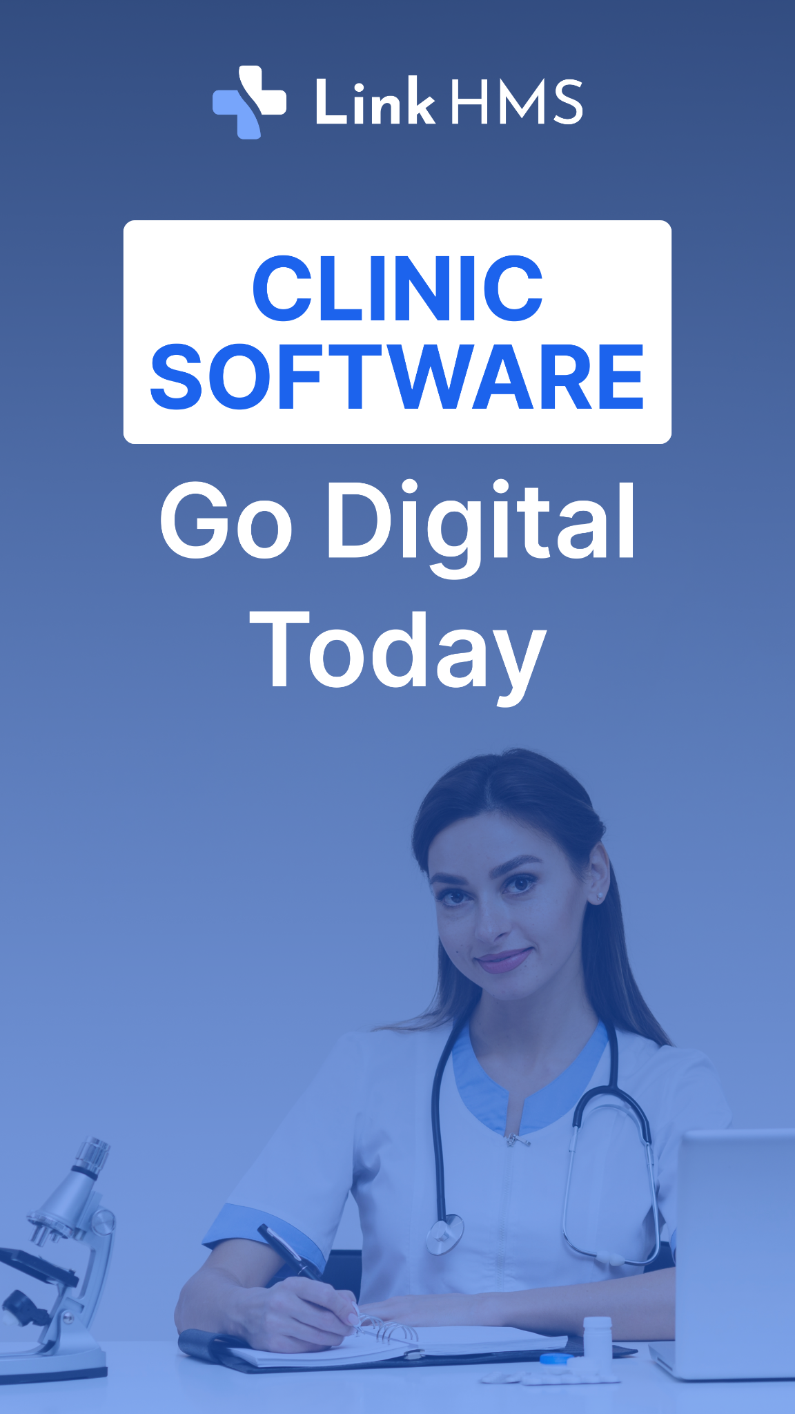 Link HMS - Clinic Management System Facebook ad from Jun 2, 2026