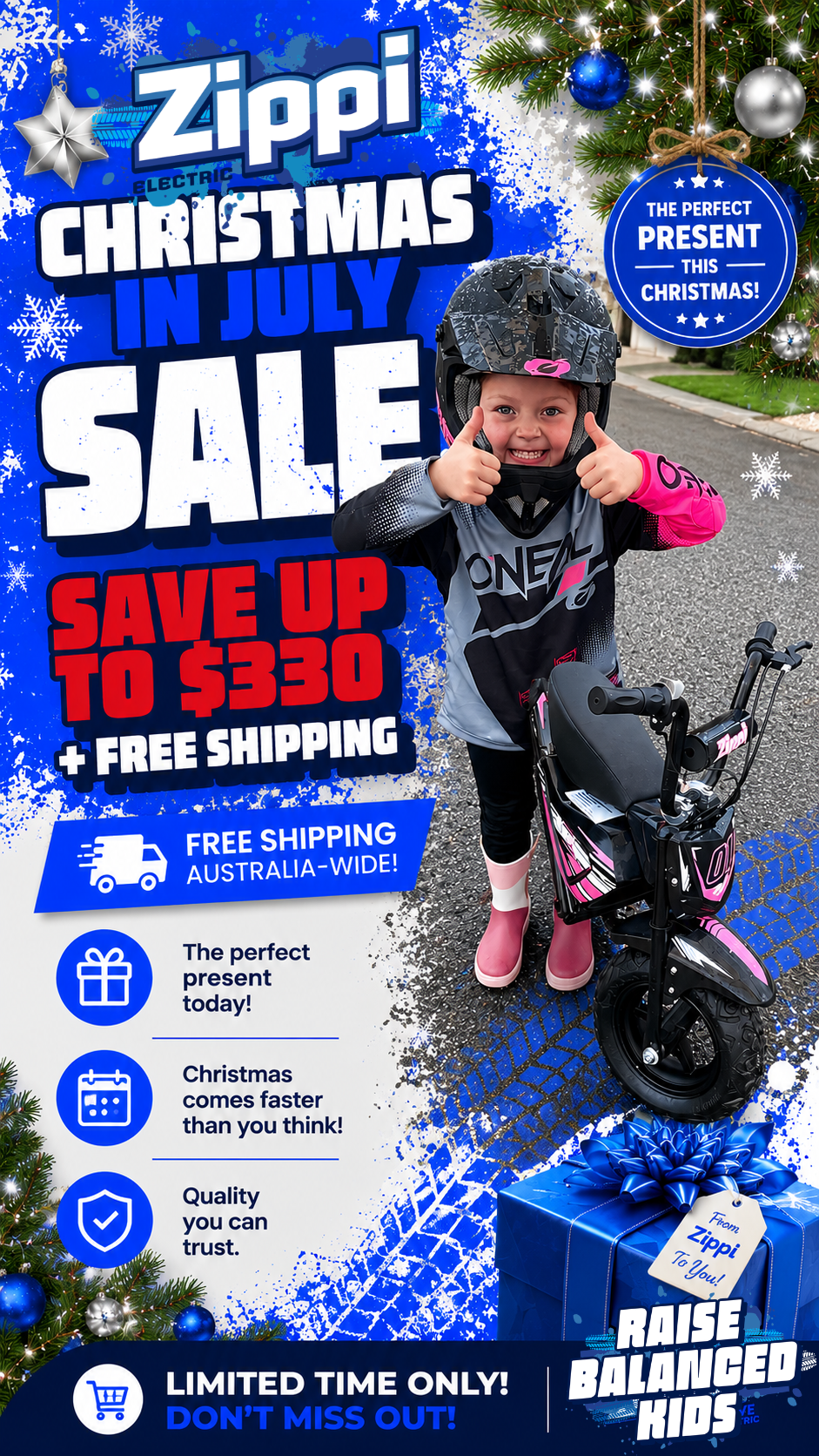 Zippi Electric Bikes Facebook ad