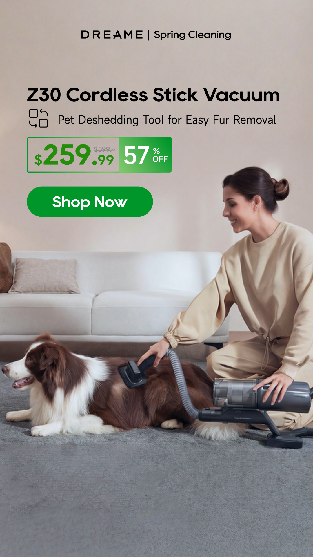 Dreame.us Facebook ad