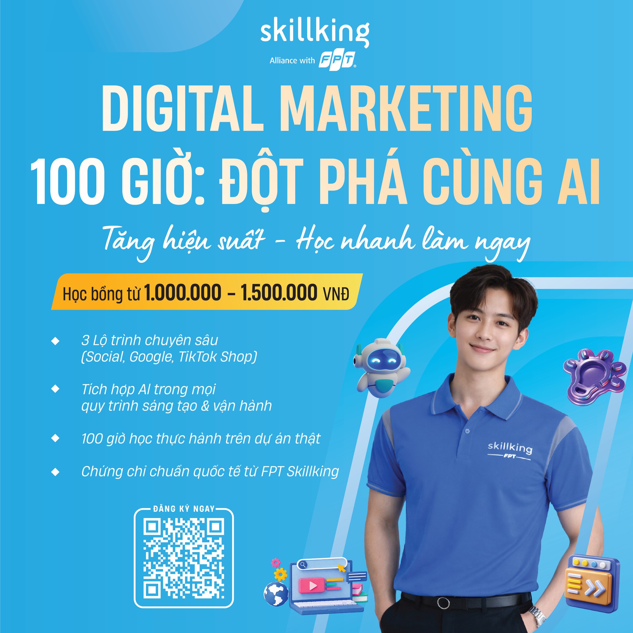 FPT Skillking Facebook ad