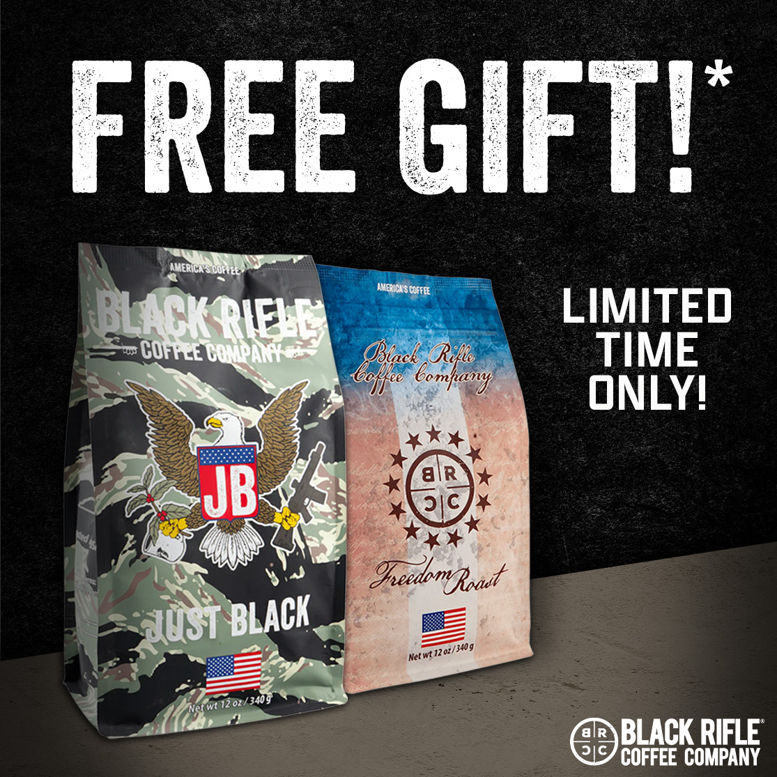 Black Rifle Coffee Company Facebook ad