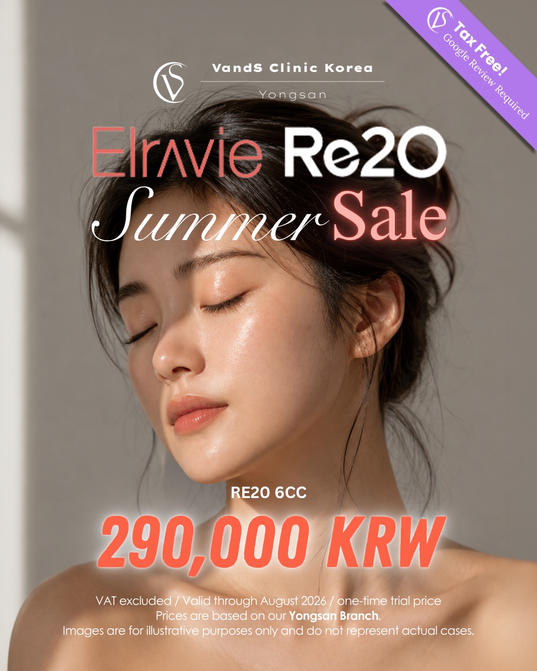 vandsclinicglobal Facebook ad: Refresh & Rejuvenate at VandS Yongsan
